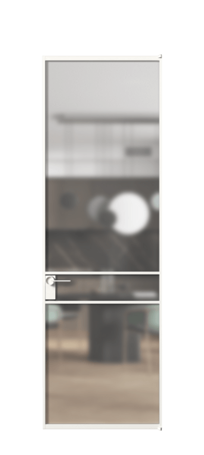 Алюминиевая дверь АЛПЛ040.02 Алюминий Белый Сатинированное стекло "Мателюкс Кристал Вижн", калёное, матовое, каленое 6 мм. Без короба бел Цена 126530 Стоимость комплекта двери включает: 1. Полотно (600/650/700/750/800/850/900/950*2000-2400 мм).
2. Короб
3. Комплект фурнитуры (2 торцевые петли и магнитный замок с ответной планкой). Фабрика дверей Волховец 8 (800) 551 43 19 Алюминиевая дверь АЛПЛ040.02 Алюминий Белый Сатинированное стекло "Мателюкс Кристал Вижн", калёное, матовое, каленое 6 мм Цена 126530 | Volhovec