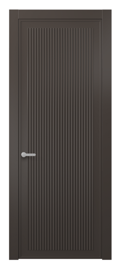 Межкомнатная дверь Альба 8642 Матовый антрацит  Цена 47999 ₽ | Volhovec