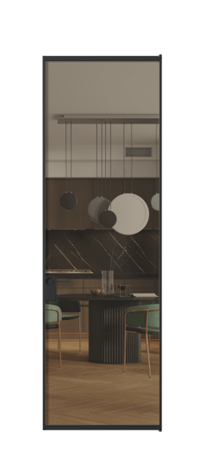 Алюминиевая дверь АЛПЛ040.01 Алюминий Черный Прозрачное бронзовое стекло, триплекс. Без короба чер Цена 115570 Стоимость комплекта двери включает: 1. Полотно (600/650/700/750/800/850/900/950*2000-2400 мм).
2. Короб
3. Комплект фурнитуры (2 торцевые петли и магнитный замок с ответной планкой). Фабрика дверей Волховец 8 (800) 551 43 19 Алюминиевая дверь АЛПЛ040.01 Алюминий Черный Прозрачное бронзовое стекло, триплекс Цена 115570 | Volhovec