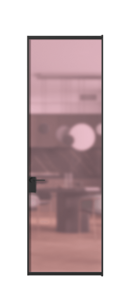 Алюминиевая дверь АЛПЛ040.01 Алюминий Черный Сатинированное розовое стекло, триплекс. Без короба чер Цена 115570 Стоимость комплекта двери включает: 1. Полотно (600/650/700/750/800/850/900/950*2000-2400 мм).
2. Короб
3. Комплект фурнитуры (2 торцевые петли и магнитный замок с ответной планкой). Фабрика дверей Волховец 8 (800) 551 43 19 Алюминиевая дверь АЛПЛ040.01 Алюминий Черный Сатинированное розовое стекло, триплекс Цена 115570 | Volhovec