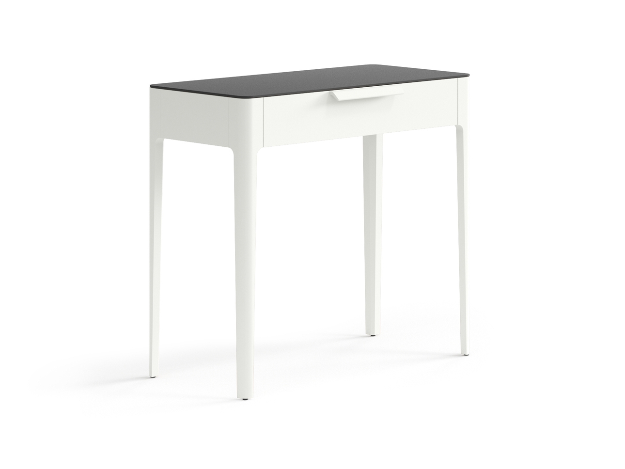 Консоль Piega 1 ящик Матовый жемчужный