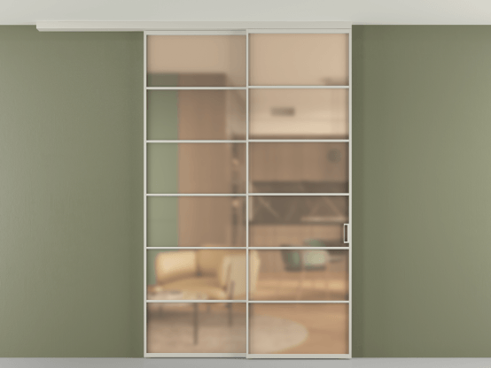 Алюминевая перегородка pv2_2_04_ Алюминий тёплый серый Сатинированное оранжевое стекло, триплекс, 6мм. Цвет Алюминий тёплый серый. Материал Алюминий в эмали. Коллекция Перегородка Формато вдоль стены на потолок 2 створки с синхронным механизмом. Фото. Алюминевая перегородка pv2_2_04_ Алюминий тёплый серый Сатинированное оранжевое стекло, триплекс, 6мм. Цвет Алюминий тёплый серый. Материал Алюминий в эмали. Коллекция Перегородка Формато вдоль стены на потолок 2 створки с синхронным механизмом. Картинка.