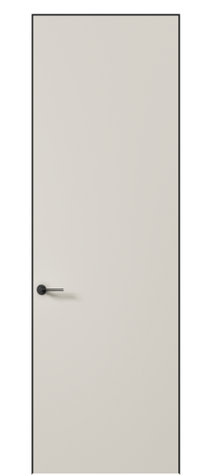 Дверь межкомнатная 0010 МОС Матовый облачно-серый. Цвет Матовый облачно-серый. Материал Гладкая эмаль. Коллекция Planum Pro. Картинка.