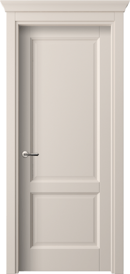 Дверь межкомнатная 1421 ПЭПБ. Цвет ПЭТ пудровый бежевый. Материал ПЭТ. Коллекция Galant. Картинка.