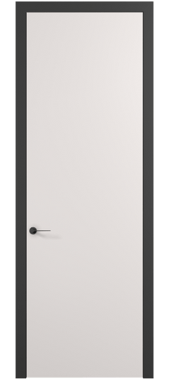 Дверь межкомнатная 0010 ПЭКС . Цвет ПЭТ кремово-серый. Материал ПЭТ. Коллекция Planum Pro. Картинка.
