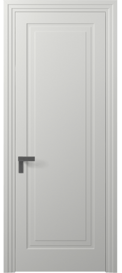 Дверь межкомнатная АКП 8301 МССР. Цвет Матовый светло-серый. Материал Гладкая эмаль. Коллекция Rocca. Картинка.